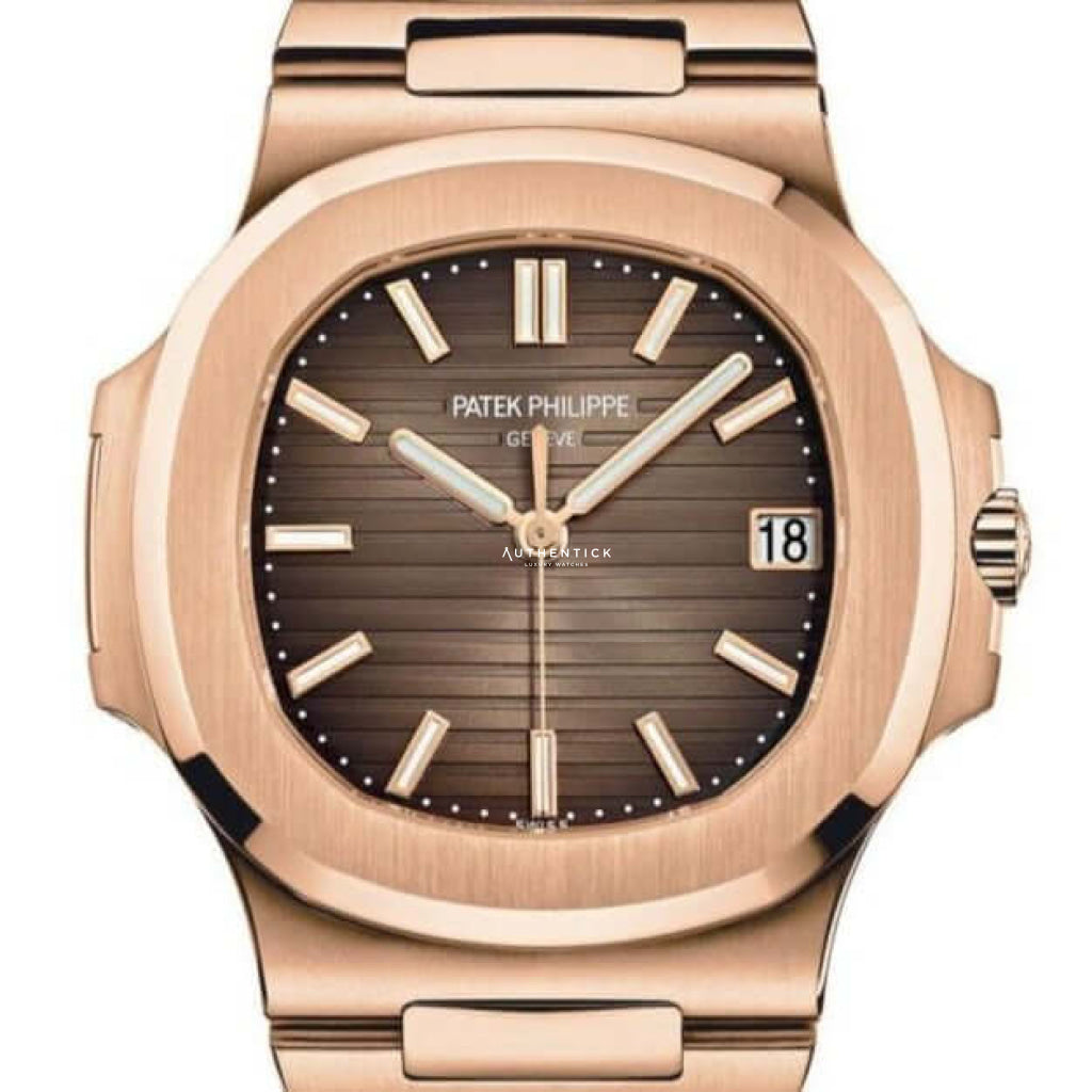 Patek Philippe Nautilus Rose Gold Brown Dial 5711/1R-001