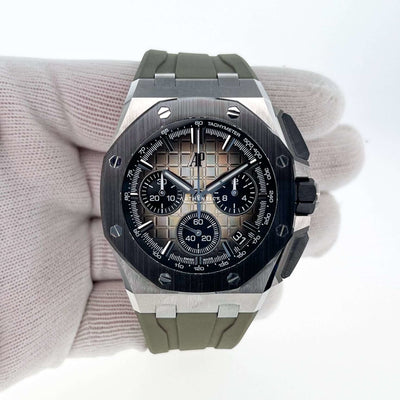 Audemars Piguet Royal Oak Offshore 43Mm Stainless Smoked Taupe Dial 26420So.oo.a600Ca.01