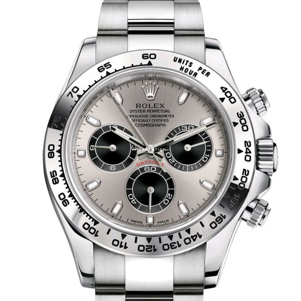 Rolex Cosmograph Daytona White Gold Ghost Grey Dial 116509
