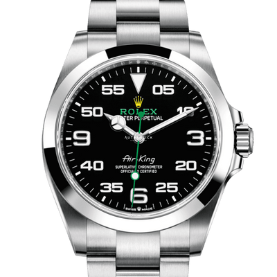 Rolex Oyster Perpetual Air-King Stainless Steel Black Dial 126900