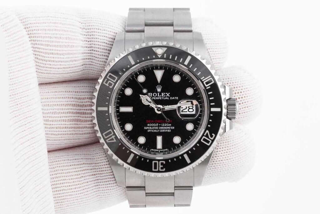 Rolex Sea-Dweller 4000 Stainless Steel Anniversary Red Font 126600