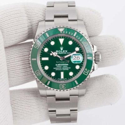 Rolex Submariner Date 40Mm Stainless Steel Hulk Green Dial 116610Lv