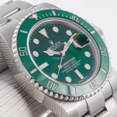 Rolex Submariner Date 40Mm Stainless Steel Hulk Green Dial 116610Lv