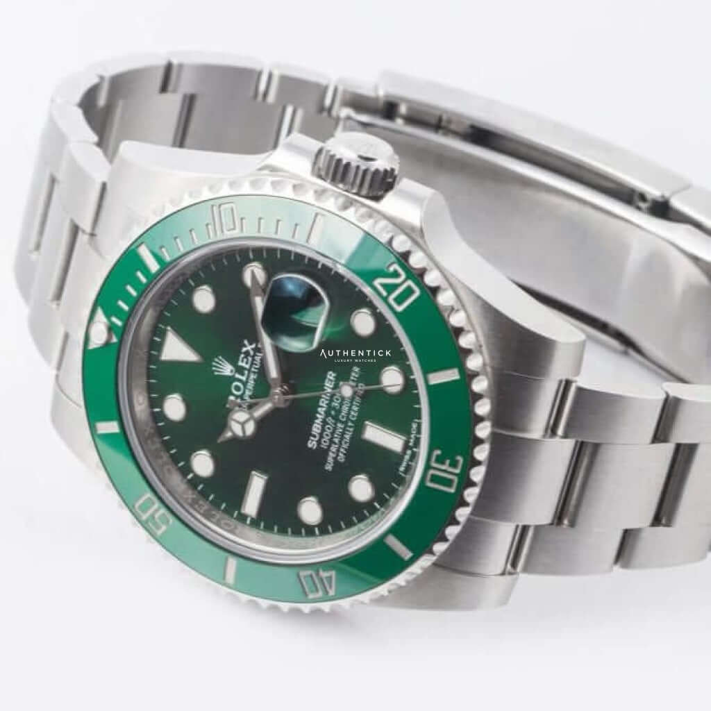 Rolex Submariner Date 40Mm Stainless Steel Hulk Green Dial 116610Lv