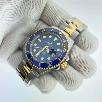 Rolex Submariner Date 41Mm Stainless Steel & Yellow Gold Blue Dial 126613Lb