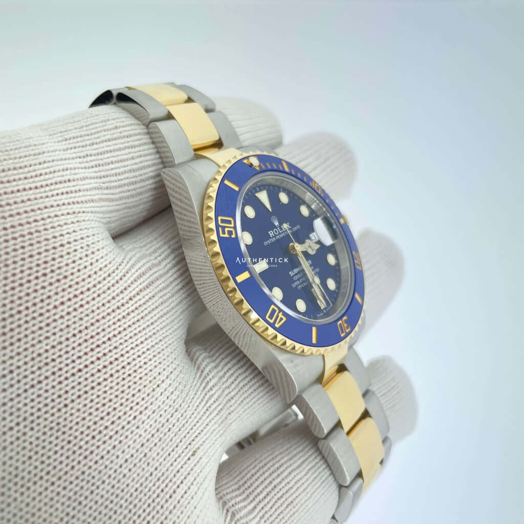 Rolex Submariner Date 41Mm Stainless Steel & Yellow Gold Blue Dial 126613Lb